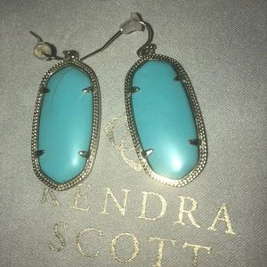 Kendra Scott turquoise earrings